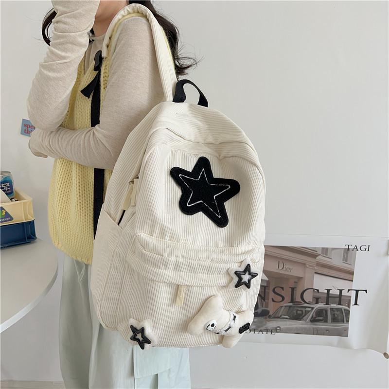 Star Backpack: Large Capacity, Lightweight Travel Bag for Middle & High School Students
