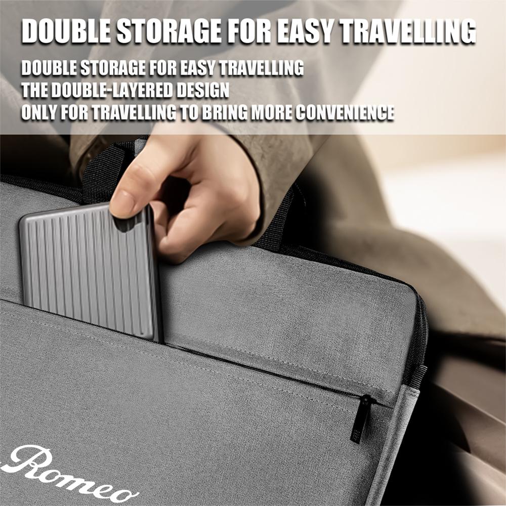 YYCE3 16 Inch Laptop Bag Sleeve Case Shoulder HandBag Notebook Pouch Briefcases For Alfa Romeo Giulia Sportiva MiTo Giulietta 156 159