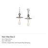 VIVIENNE WESTWOOD Серьги Женские Черные/Серебристые 62020181-02P740