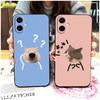 Anti-knock TPU Phone Case For Samsung Galaxy A07 Durable Fashion Design Silicone Phone Pouch Anti-dust Full Wrap Cute