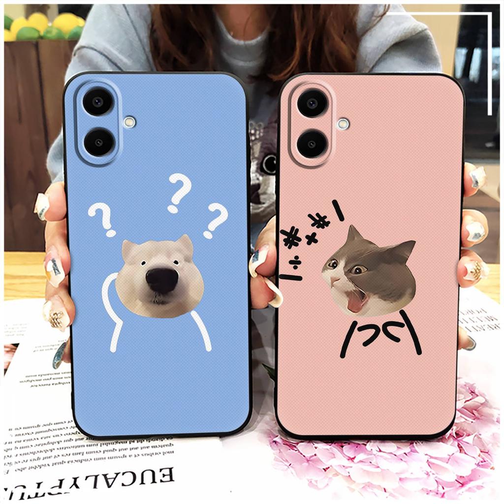Anti-knock TPU Phone Case For Samsung Galaxy A07 Durable Fashion Design Silicone Phone Pouch Anti-dust Full Wrap Cute