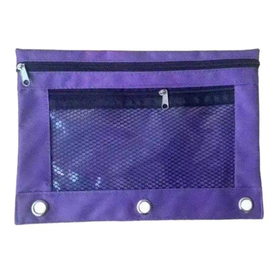 Сумка-карандаш большой емкости с сетчатыми окнами на молнии, сумка для хранения канцелярских принадлежностей, сумка для карандашей для дома, школы