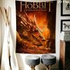 Hobbit Journey Tapestry Background Cloth Fashion Print Background Wall Hanging Cloth Wall Decoration Homestay Soft Decoration Tapestry