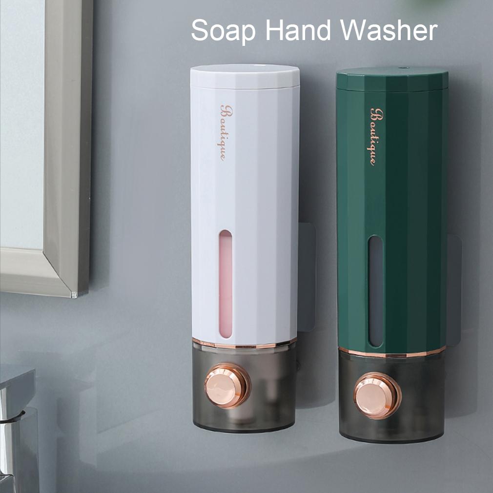 1 шт., 450 мл, настенный дозатор для жидкого мыла, контейнер для геля для душа, контейнер для шампуня, ручной пресс для кухни, аксессуары для туалета