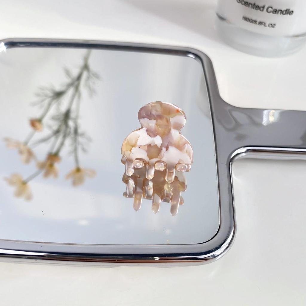 Корейская мини-заколка-краб с дофамином: Милые аксессуары для волос для женщин и детей