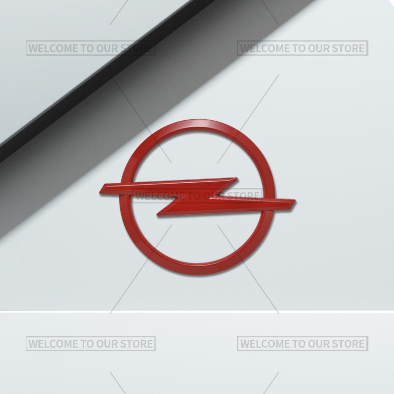 3D Car Styling For OPEL Zafira Astra Mokka Movano Vectra Insignia Emblem Badge Metal Stickers Rear Trunk Decals Auto Accessories