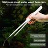 2 Pcs Stainless Steel Reptile Feeding Tongs with Rubber Tip Long Straight Curved Tweezers Bearded Dragon Snake Tank Accessories Terrarium Supplies