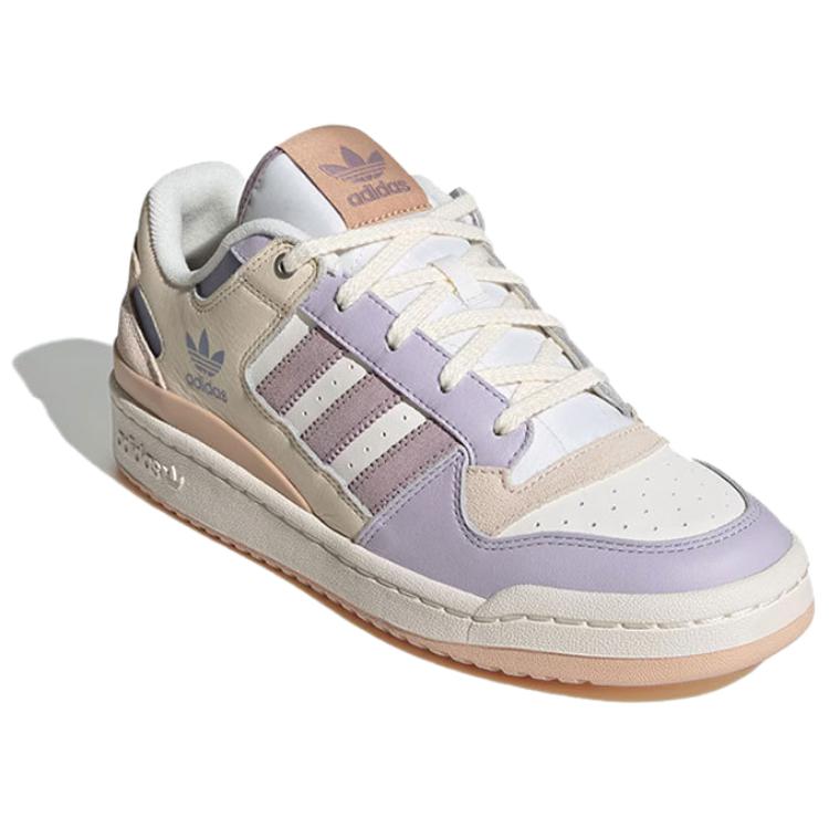 Adidas Originals Forum Comfortable Versatile Durable Low-Top Sneakers Women Sneakers Pink Purple JP9965