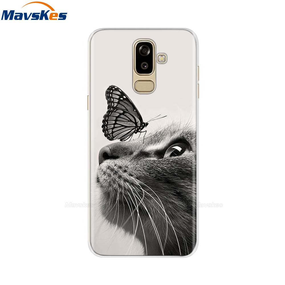 Для Samsung Galaxy J8 2018 Чехол j810 j810f sm-j810f Силиконовый Funda Задняя крышка Мягкий чехол из ТПУ Для Samsung Galaxy J8 2018 J 8 Чехол