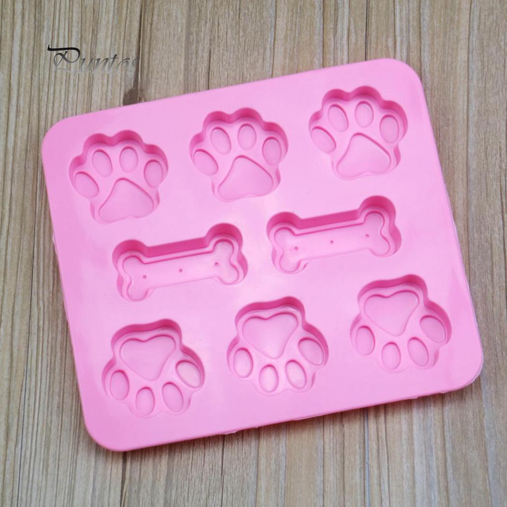 Чистые продукты, силиконовая форма для торта, собака, кошка, лапа, форма кости, шоколадные конфеты, печенье, инструмент для выпечки «сделай сам»