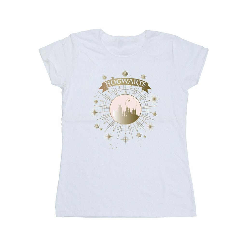 HARRY POTTER Женская/женская хлопковая футболка «Хогвартс Святочный бал»