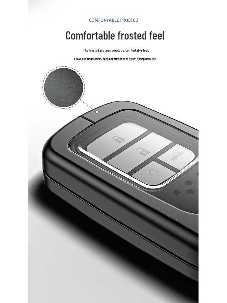 Защитный чехол для ключа из цинкового сплава для Honda Accord XRV Odyssey Civic & Lingpai (10-е поколение)