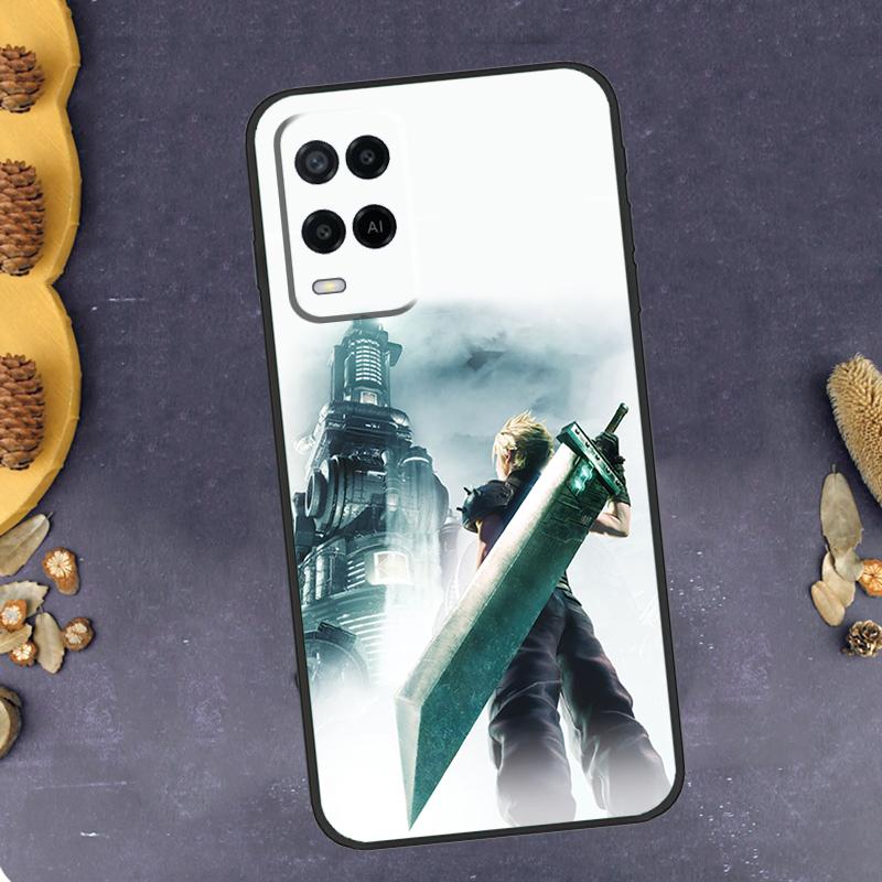 Чехол для телефона Final Fantasy для Oppo A94 A74 A54 A15 A18 A38 A58 A78 A98 A40 A60 A80 A16 A76 A96 A57S A17 A77