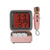 Divoom Ditoo-5m Pixel Bluetooth Speaker with Mini KTV Microphone & Retro Alarm Clock