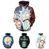 Cartoon Rick And Morty 3d Print Casual Hoodies Women Men Sweatshirt Pullover New