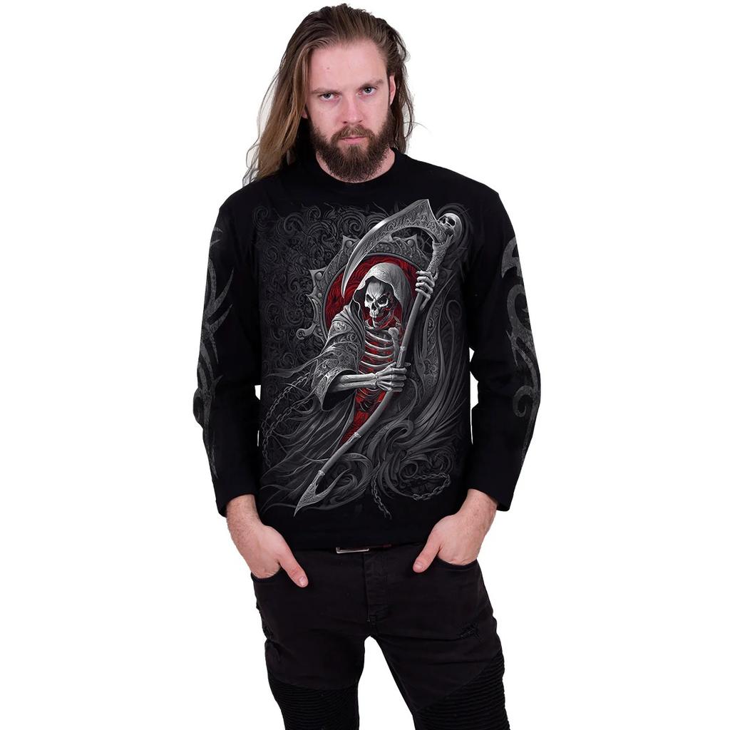 Spiral Direct Unisex Adult ReaperÂ´s Portal Long-Sleeved T-Shirt