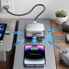 Smart Auto Stop Charging Adapter, Disconnect Charging Cable Protector Power Breaker, Fully Charged Separator, Detaches Power After Complete Charged