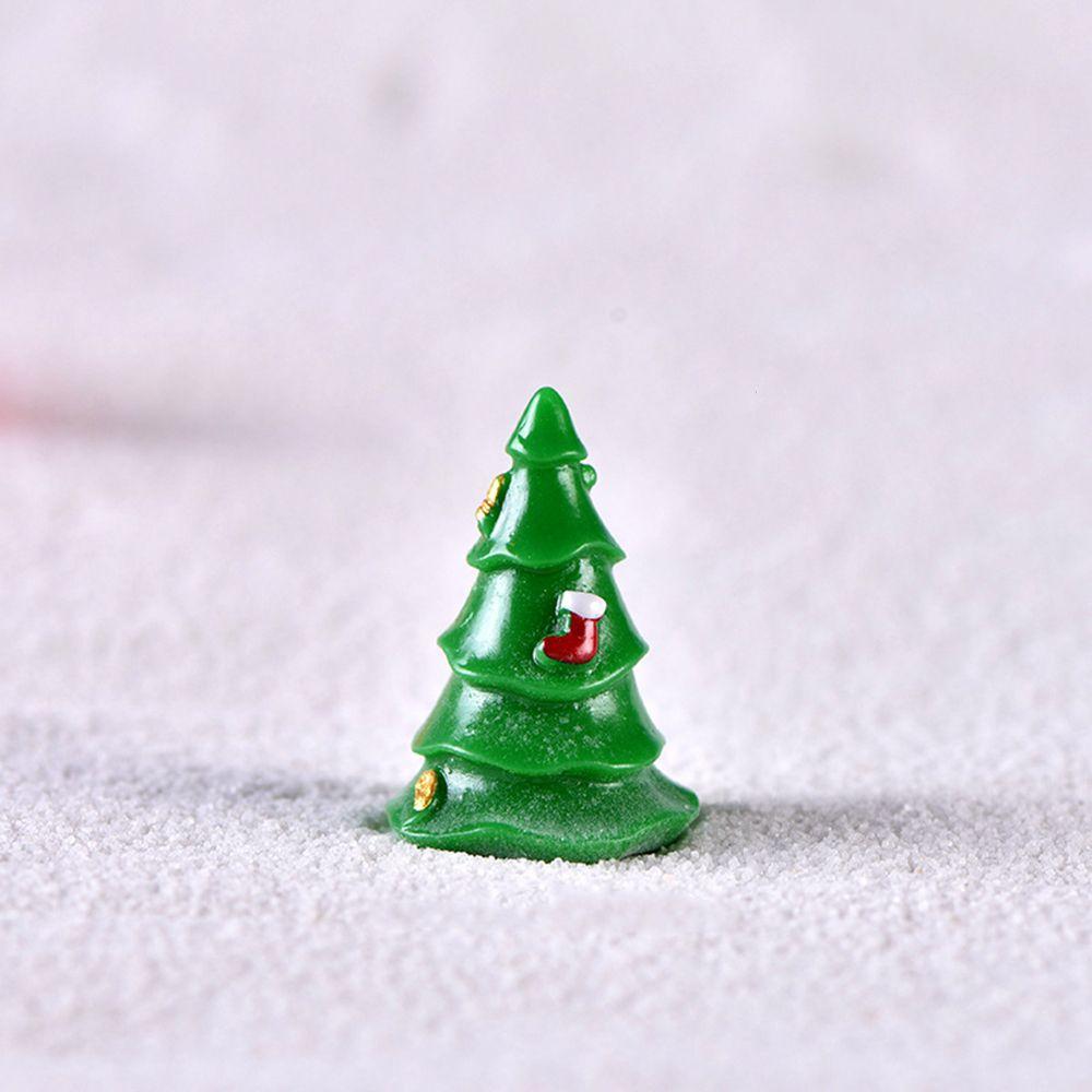 Mini Santa Claus 1 Pcs Resin Crafts Gift Christmas Decoration Christmas Ornaments Micro Landscape Figurines