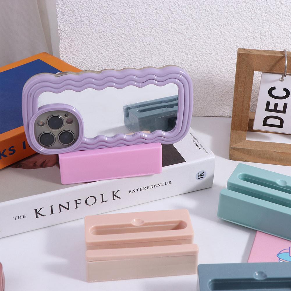 Plastic Cell Phone Stand Vertical Phone Stand Sound Amplifier Mobile Phone Accessories