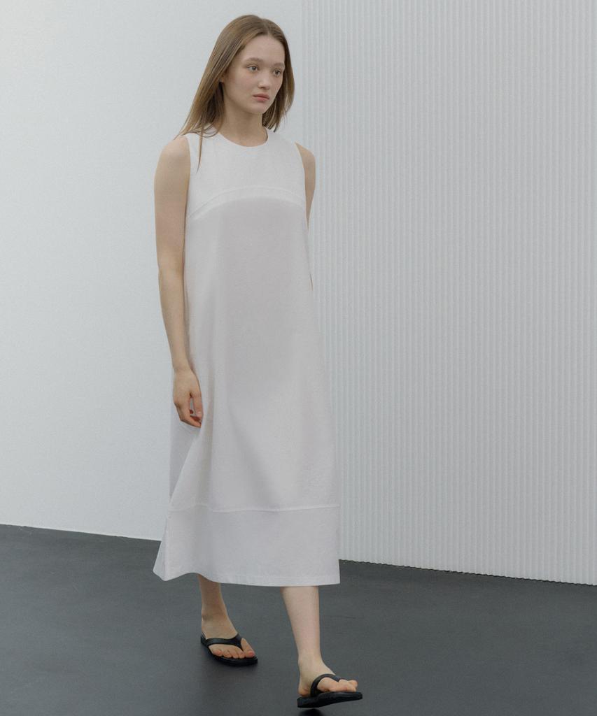 G And Gb Cotton Sleeveless Dress (2 Colors)