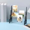 Acrylic Baseball Card Storage Rack 3 Layers Display Cabinet Card Display Shelf Desktop Display