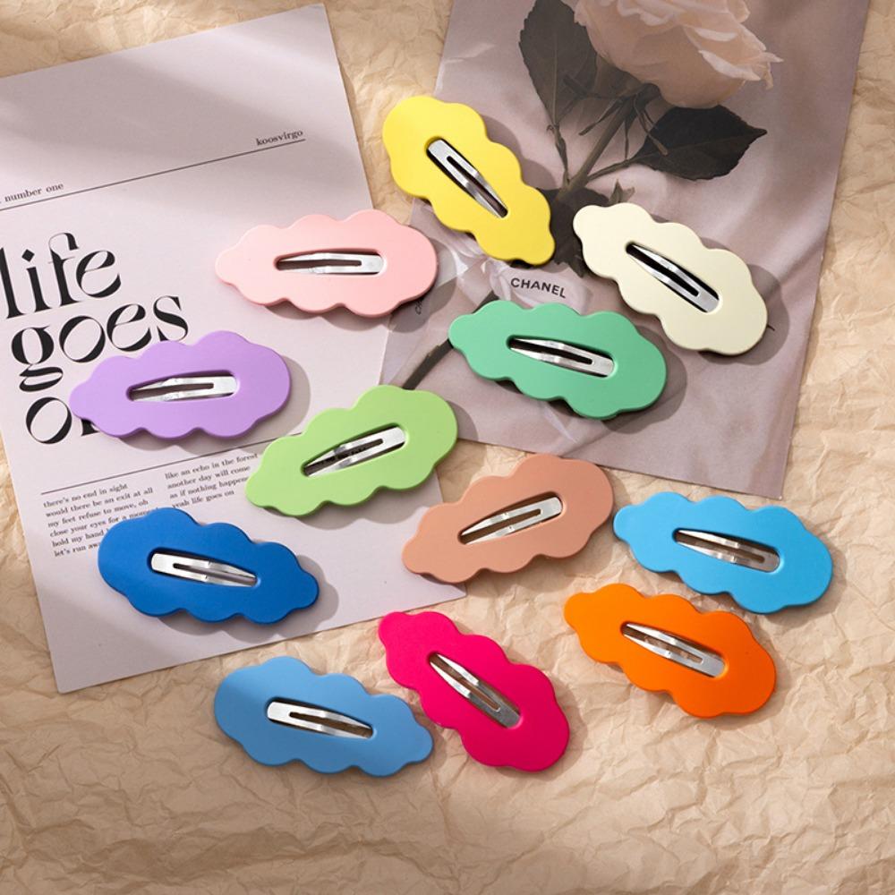 2 шт. Модное украшение для волос Облака Заколки для волос Сладкий головной убор Конфетный цвет Заколки для волос Стиль INS Милая заколка Аксессуары для волос для девочек