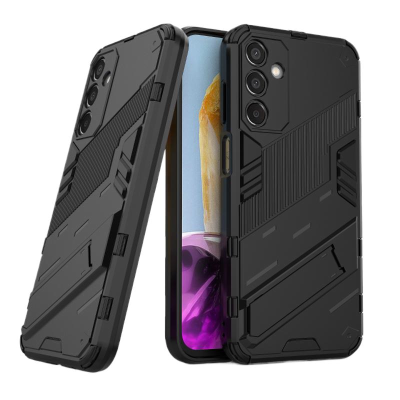 For Samsung Galaxy M15 5G Case Back Cover Shockproof Armor Case For Samsung SM-M156B Anti-Fall Protect Kickstand Coque Cases