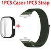 Nylon Loop Strap + TPU Case Cover for Redmi Watch 4 SmartWatch Sport Watchband Bracelet for Redmi Watch5 Wristband Shell