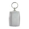 Keychains - - Rectangles - Transparent - Set of 6 - Customizable