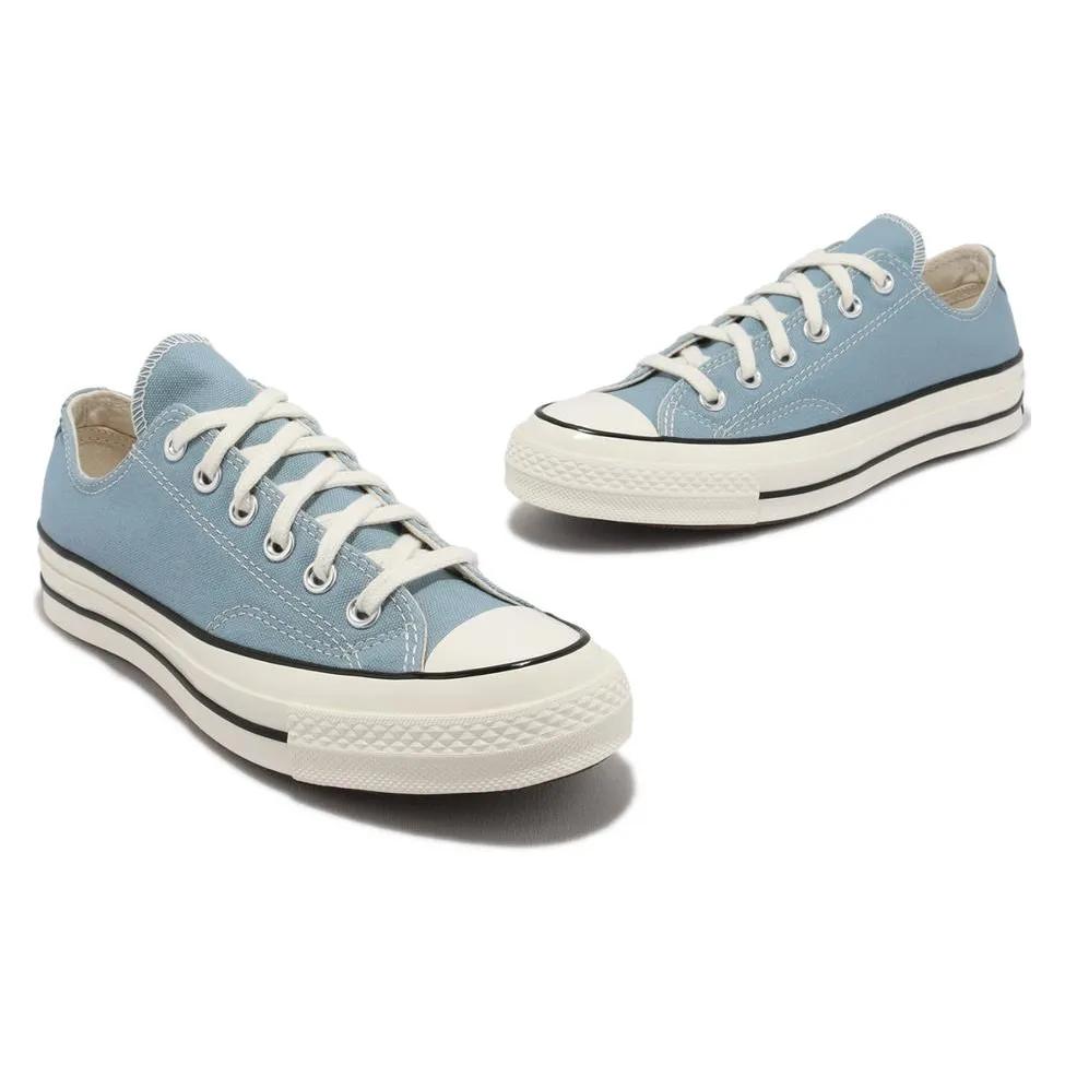 Converse Chuck 70 Low 'Cocoon Blue' (Unisex) Cocoon Blue / Egret / Black Canvas Shoes A04586C