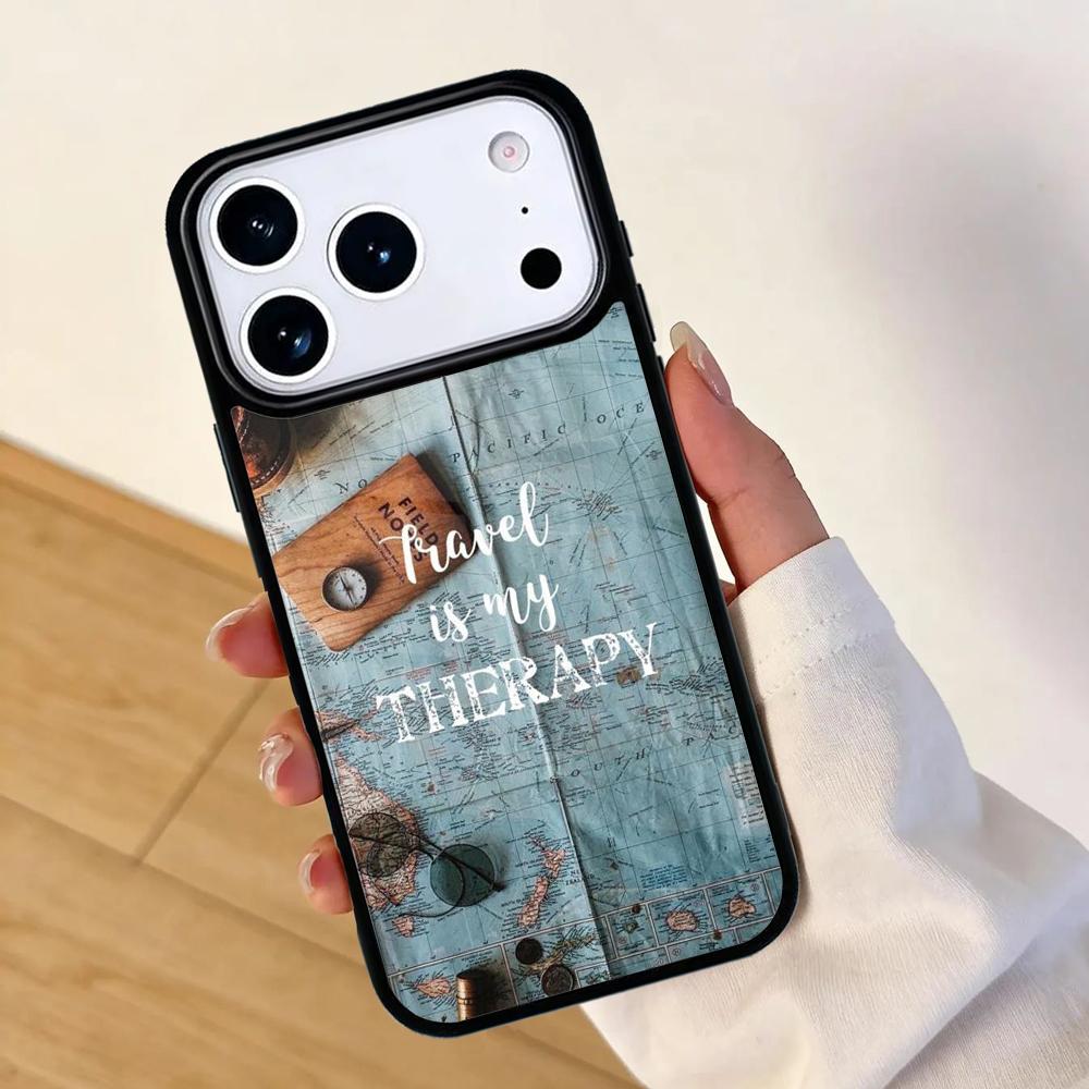 Вдохновение для путешествий Чехол для телефона Для Apple iPhone 17 air 16 Pro Max 15 Pro Max 14 13 12 11 Mini Задняя крышка