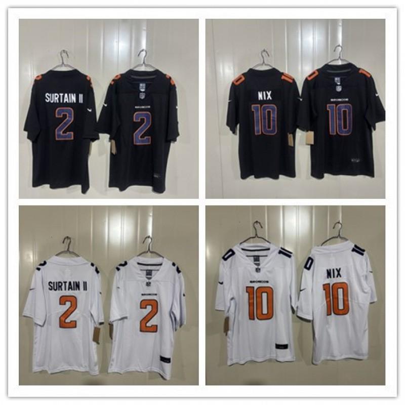 NFL Embroidered Football Jersey - Broncos Team 2 10 Fashion Style S-XXXL