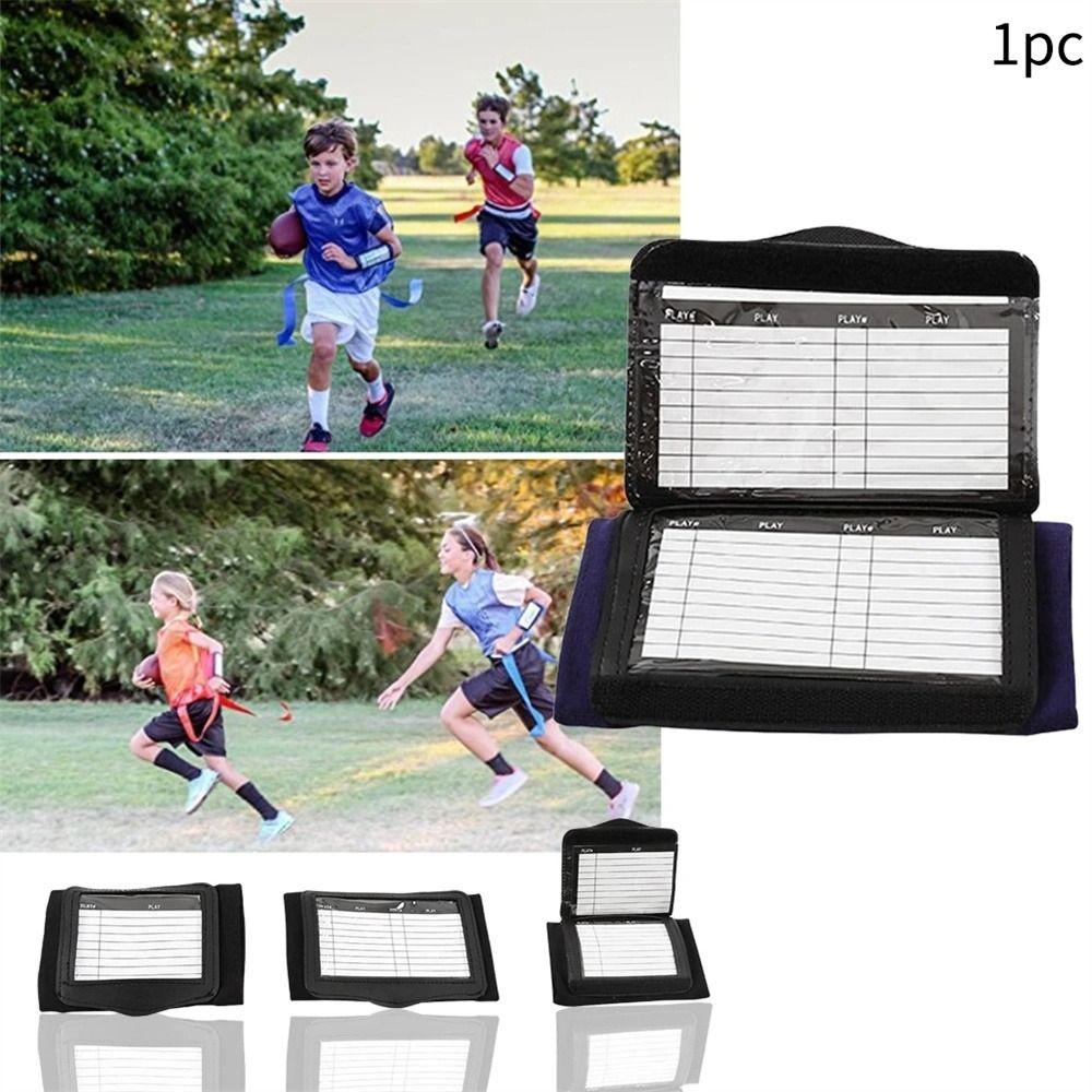 Sports Protective Rugby Bracer Board Wristband Football Playbook Board Rugby Wrist Map  Basketball
