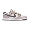 Nike Кроссовки Dunk Iris Butterfly Shadow Устойчивые к истиранию Дышащие Низкие Скейтбордические Мужские Розово-коричневые HF5441-111(Команда28-)