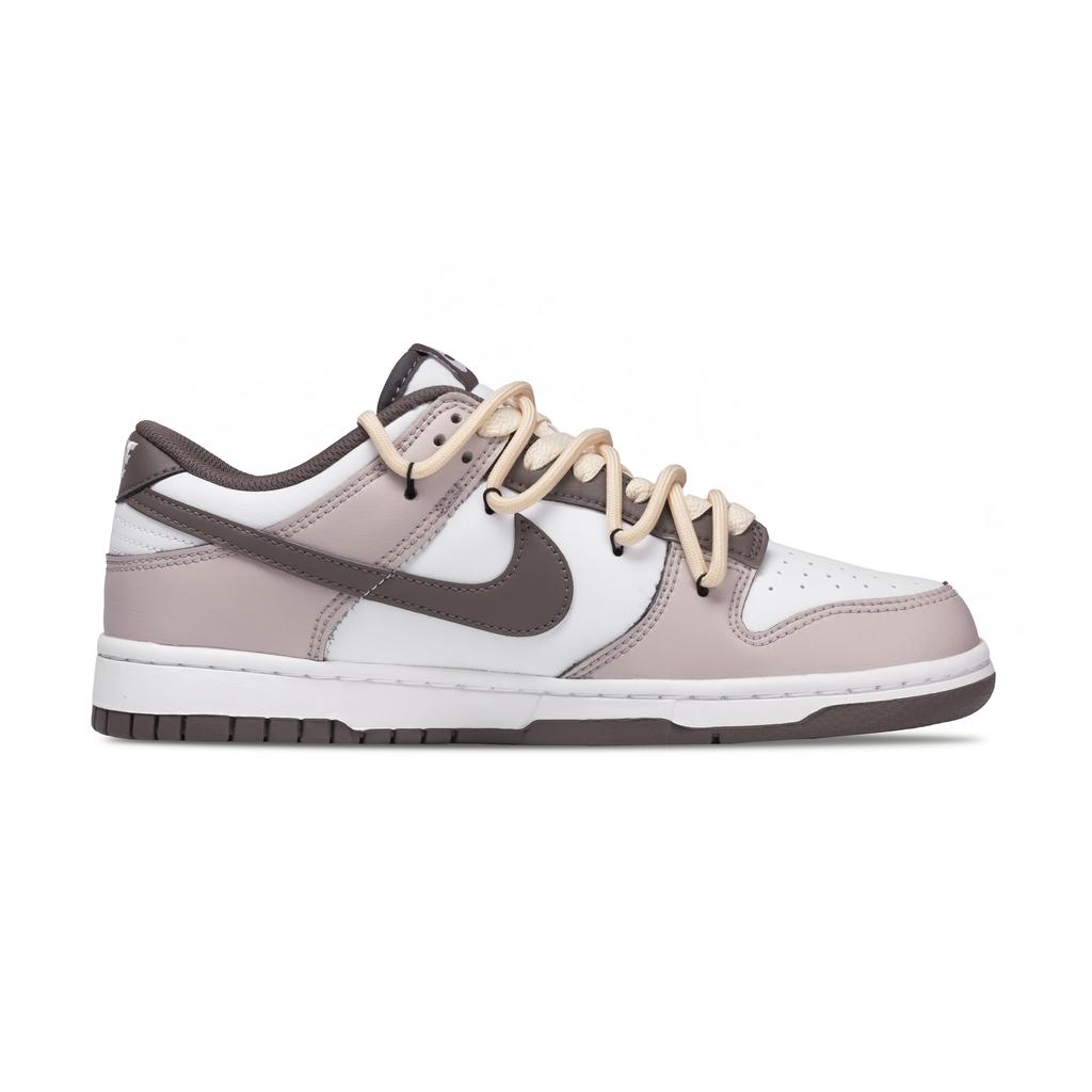Nike Кроссовки Dunk Iris Butterfly Shadow Устойчивые к истиранию Дышащие Низкие Скейтбордические Мужские Розово-коричневые HF5441-111(Команда28-)
