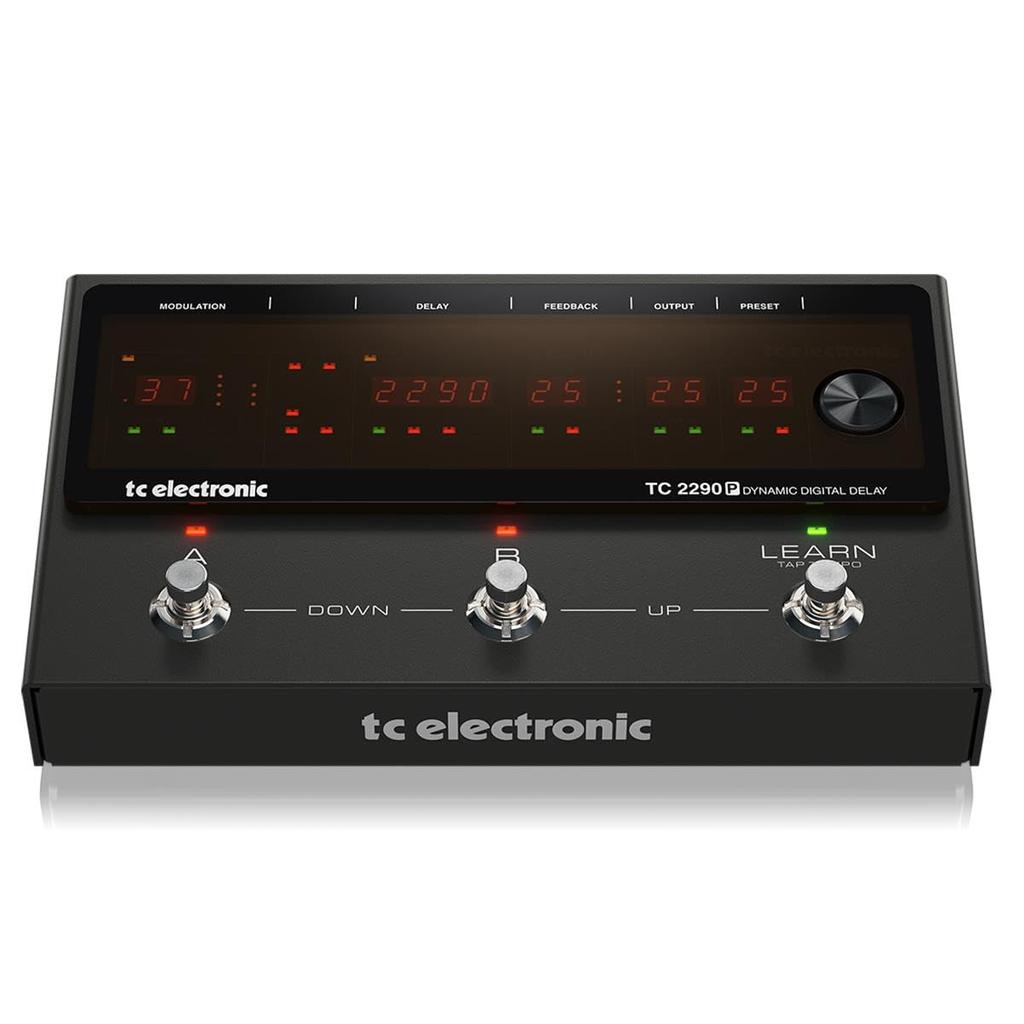TC Electronic Dynamic Digital Delay Pedal Recreates the Legendary Unit Can Create Various Effects Such As 2290 P DYNAMIC DIGITAL DELAY "TC2290"