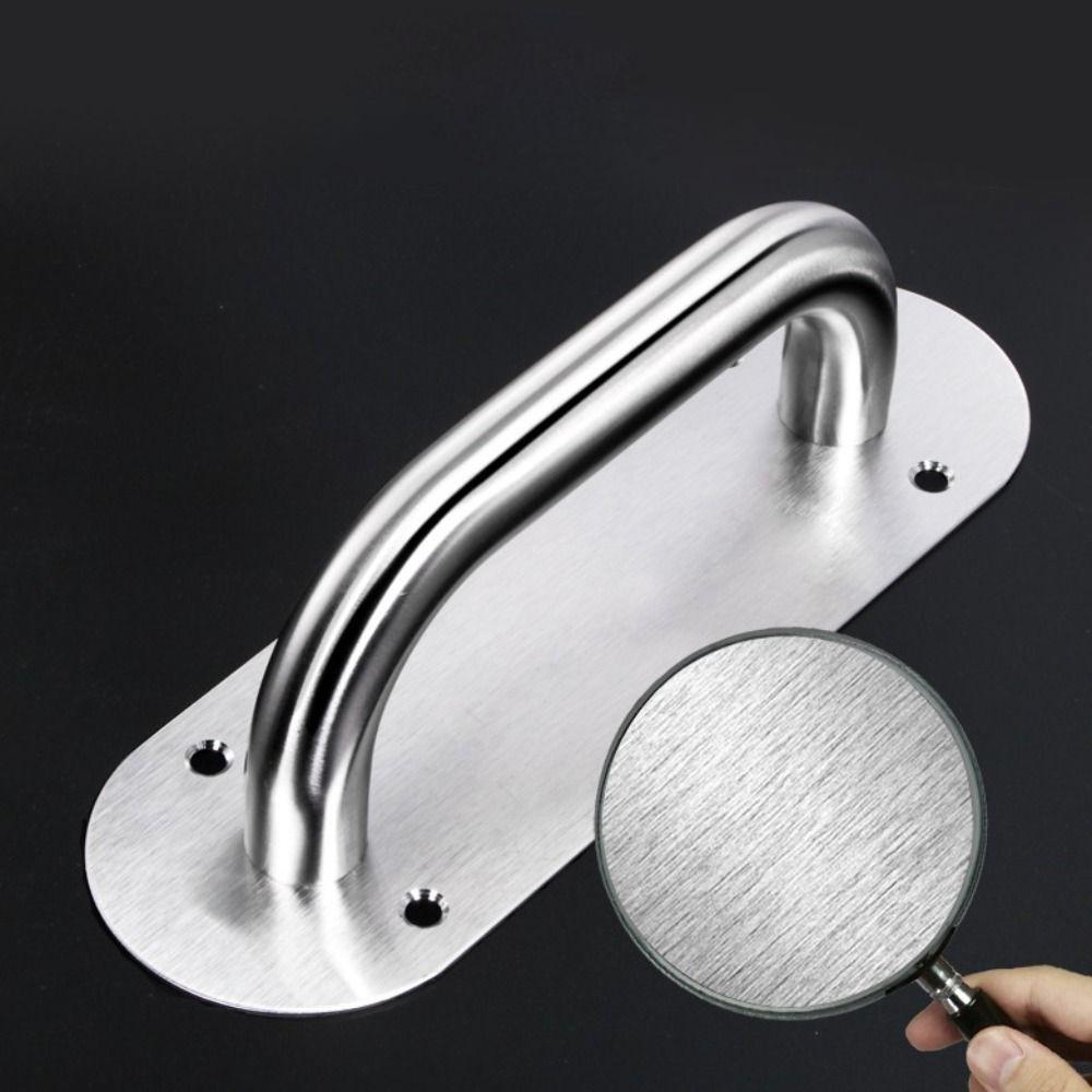 Stainless Steel Door Plate Handle Furniture Handle Gate Door Handle Hardware