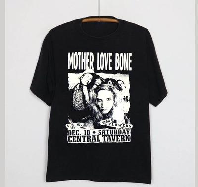 Футболка унисекс Mother Love Bone группа Dead Flowers Tour UU991