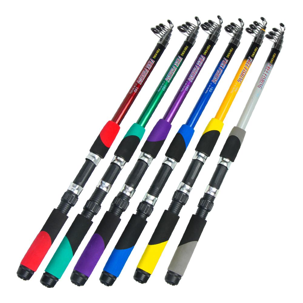 FTK Complete Fishing Kit: 1.8m/5.91ft Lightweight Fibreglass Spinning Rod and Reel Combo Cool Pack - for Fresh and Salt Water, Hooks