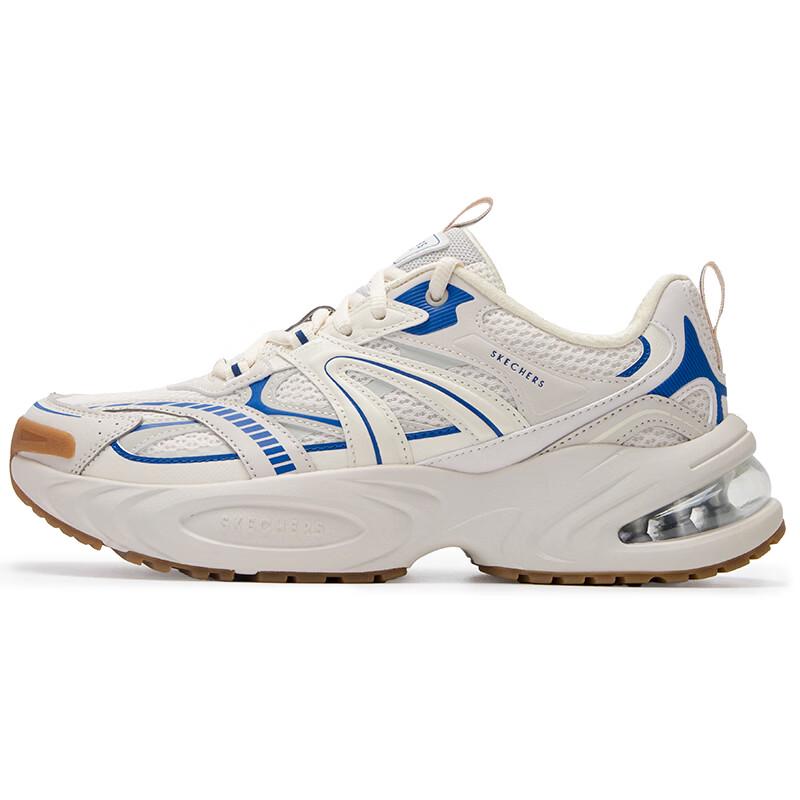 Skechers Мужские амортизирующие удобные кроссовки для бега и повседневной носки, папины кроссовки