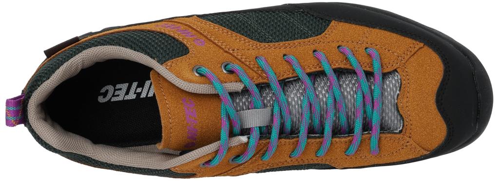 Hiking Shoes for Both Sunny and Rainy Days HKU11 AORAKI WP Breathable and Waterproof Climbing Outdoor Brown Cm 2E [HITECH] [AORAKI WP] 22.0