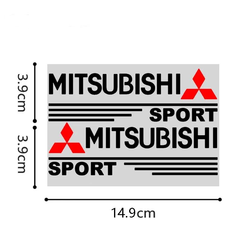 Performance Window Graphic Vinyl Decal Car Accessories for Mitsubishi Ralliart Lancer Evolution EVO 10 9 EX RVR