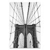 City Landscape  Wall Art Prints Illustration New York Statue of Liberty Picture Black and White Poster Wall Art Decor Paintings No Frame
