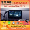 Android 14 For Honda CR-V CRV 2 2001 - 2006 Car Radio Multimedia Video Player Navigation Stereo GPS No 2din 2 Din Dvd