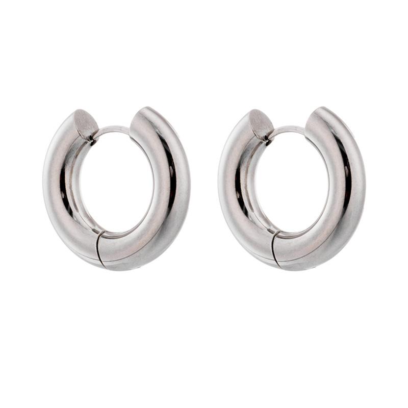 1 шт., простые серьги из нержавеющей стали 316L для женщин, пары, винтажные темпераментные ювелирные изделия, подарки