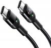 Mcdodo Кабель Omega для телефона Spring Fast Led Usb Type-C Pd 1,8 м черный