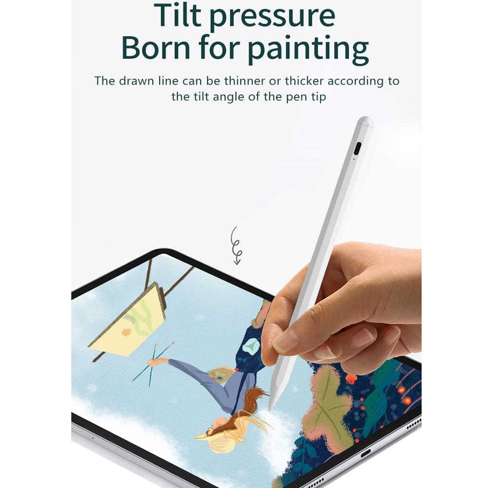 Стилус для Apple Pencil 2 1 iPad Pencil для iPad Pen Air 4 5 7 8 9 Mini 6 2018-2023 для Apple Pencil с отклонением наклона ладони