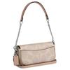 Coach Женская сумка через плечо Hailey Brook Flap 20 с логотипом-застежкой, цвет бежевый CAN70-SVPWH