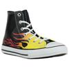 Converse Кеды Chuck Taylor All Star Flame Черные Красные Высокие Канвас Унисекс 665864C