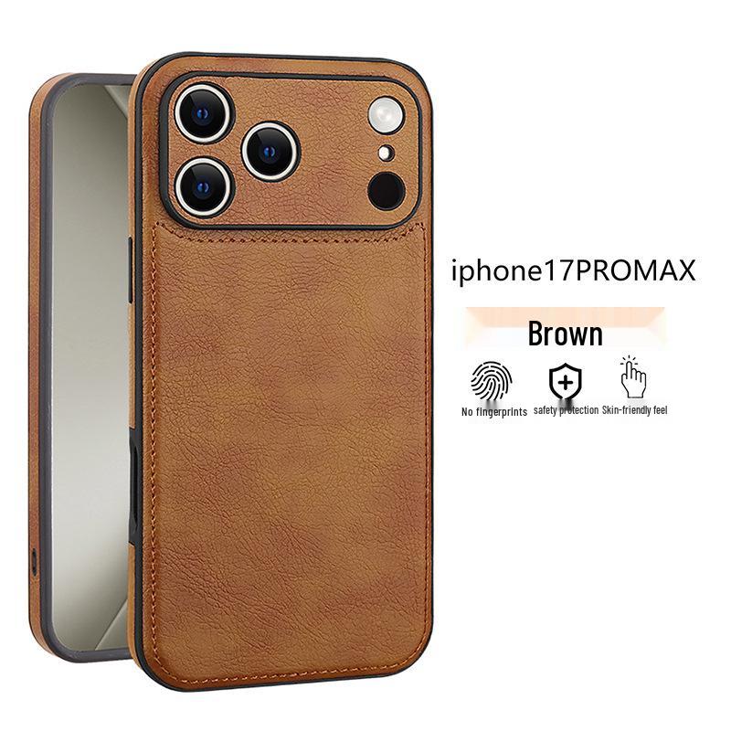 Ретро кожаный бизнес-чехол для iPhone 17 Pro Max/Air, полная защита, защита от падений